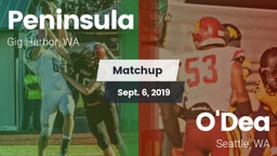 Matchup: Peninsula High vs. O'Dea  2019