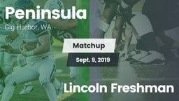 Matchup: Peninsula High vs. Lincoln Freshman 2019