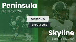 Matchup: Peninsula High vs. Skyline   2019