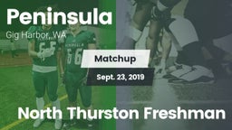 Matchup: Peninsula High vs. North Thurston Freshman 2019