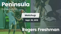 Matchup: Peninsula High vs. Rogers Freshman 2019