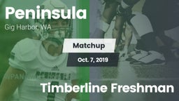 Matchup: Peninsula High vs. Timberline Freshman 2019