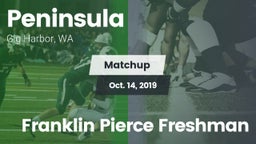 Matchup: Peninsula High vs. Franklin Pierce Freshman 2019