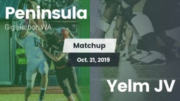 Matchup: Peninsula High vs. Yelm JV 2019