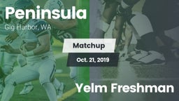 Matchup: Peninsula High vs. Yelm Freshman 2019
