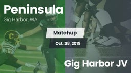 Matchup: Peninsula High vs. Gig Harbor JV 2019