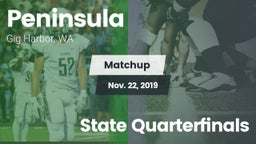 Matchup: Peninsula High vs. State Quarterfinals 2019