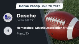 Recap: Dasche vs. Homeschool Athletic Association (HSAA) 2017