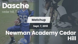 Matchup: Dallas Christian Hom vs. Newman Academy Cedar Hill 2018