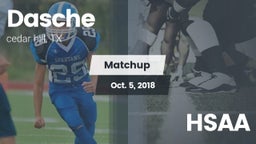 Matchup: Dallas Christian Hom vs. HSAA 2018