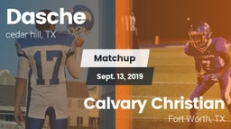 Matchup: Dallas Christian Hom vs. Calvary Christian  2019
