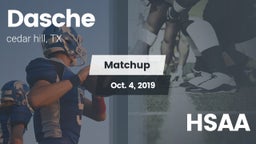 Matchup: Dallas Christian Hom vs. HSAA 2019