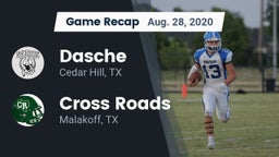 Recap: Dasche vs. Cross Roads  2020