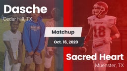 Matchup: Dallas Christian Hom vs. Sacred Heart  2020