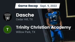 Recap: Dasche vs. Trinity Christian Academy 2022