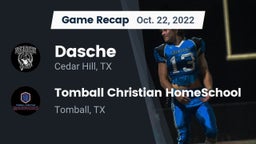 Recap: Dasche vs. Tomball Christian HomeSchool  2022