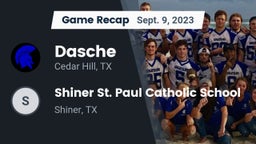 Recap: Dasche vs. Shiner St. Paul Catholic School 2023