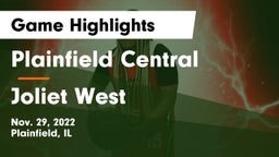 Plainfield Central  vs Joliet West  Game Highlights - Nov. 29, 2022