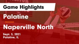Palatine  vs Naperville North Game Highlights - Sept. 3, 2021