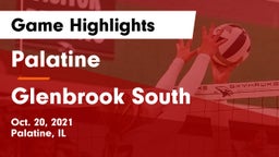 Palatine  vs Glenbrook South  Game Highlights - Oct. 20, 2021