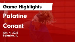 Palatine  vs Conant  Game Highlights - Oct. 4, 2022