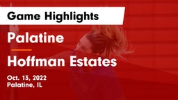 Palatine  vs Hoffman Estates  Game Highlights - Oct. 13, 2022