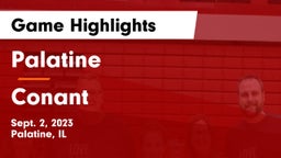 Palatine  vs Conant  Game Highlights - Sept. 2, 2023