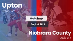 Matchup: Upton  vs. Niobrara County  2019