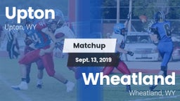 Matchup: Upton  vs. Wheatland  2019