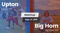 Matchup: Upton  vs. Big Horn  2019