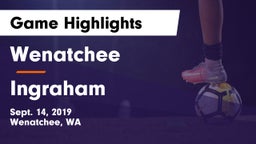 Wenatchee  vs Ingraham Game Highlights - Sept. 14, 2019
