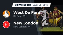 Recap: West De Pere  vs. New London  2017