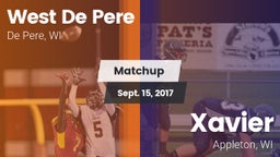 Matchup: West De Pere vs. Xavier  2017