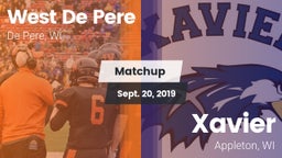 Matchup: West De Pere vs. Xavier  2019