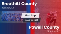 Matchup: Breathitt County vs. Powell County  2020