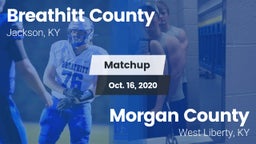 Matchup: Breathitt County vs. Morgan County  2020