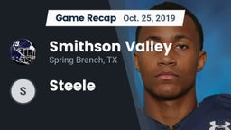 Recap: Smithson Valley  vs. Steele 2019