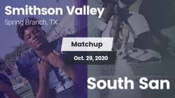 Matchup: Smithson Valley vs. South San 2020
