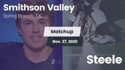 Matchup: Smithson Valley vs. Steele 2020
