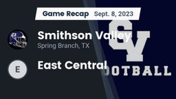 Recap: Smithson Valley  vs. East Central 2023