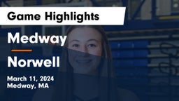 Medway  vs Norwell  Game Highlights - March 11, 2024