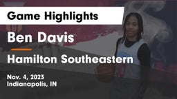 Ben Davis  vs Hamilton Southeastern  Game Highlights - Nov. 4, 2023