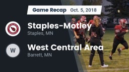 Recap: Staples-Motley  vs. West Central Area 2018