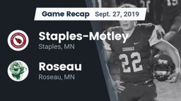 Recap: Staples-Motley  vs. Roseau  2019