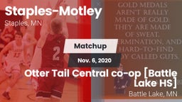 Matchup: Staples-Motley High vs. Otter Tail Central co-op [Battle Lake HS] 2020