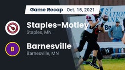 Recap: Staples-Motley  vs. Barnesville  2021