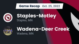 Recap: Staples-Motley  vs. Wadena-Deer Creek  2022