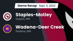 Recap: Staples-Motley  vs. Wadena-Deer Creek  2023