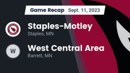 Recap: Staples-Motley  vs. West Central Area 2023