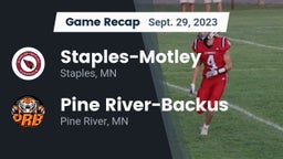 Recap: Staples-Motley  vs. Pine River-Backus  2023